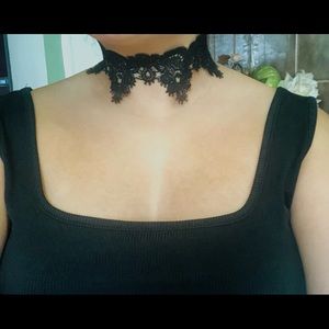 Black Lace Choker